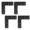 L Right Angle Bracket 4pcs,10"x10" Mending Plate,L Shape Brackes - style: L-shape(10X10X3)