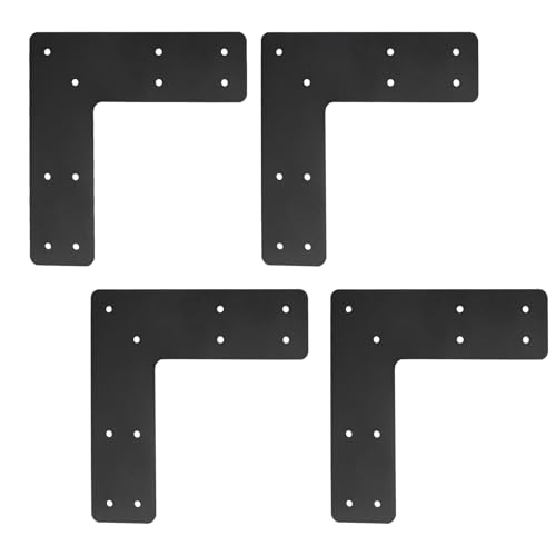 L Right Angle Bracket 4pcs,10"x10" Mending Plate,L Shape Brackes - style: L-shape(10X10X3)