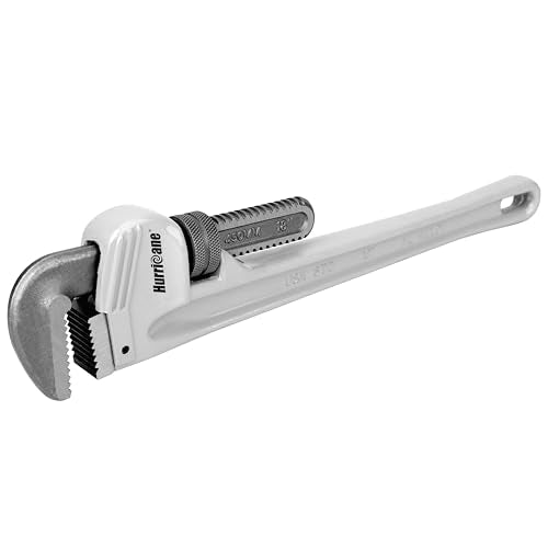 HURRICANE 18-Inch Aluminum Pipe Wrench - size: 18 Inch