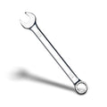 zhax 11/16" SAE Combination Wrench, 12 Point Box End, 15 Degree Offset Design, Mirror Polish Finish, Forged CR-V Steel, Hand Tools for Mechanics, Ideal for Auto and Home Repair - size: 11/16"