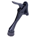 HA SHI One Touch Kickdown Door Stopper, Black, 4 Inch, 1 Pack, Heavy Duty - color: Black, size: 4 INCH X 1 PACK