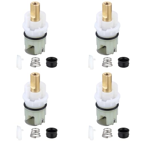 RP25513 Faucet Cartridge for Delta Two Handle Faucet Repair Kit, Faucet Leak Repair Kit with Cartridge RP4993 Seats Springs (4 Pack) - color: 4 Pack