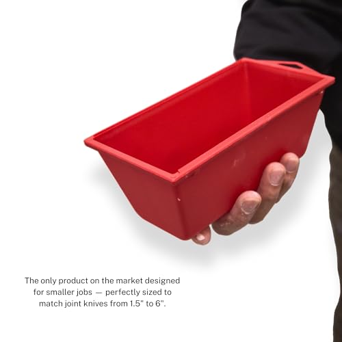 Advance Equipment Patch Pan Kit – 6” Patch Pan, Stainless Steel Slimline Drywall Knife & Mud Pan Mixer for Quick Patching and Repairs