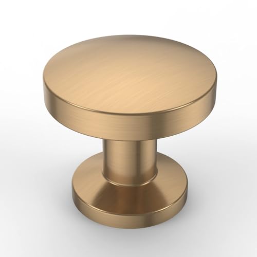 Asidrama 2 Pack Champagne Bronze Kitchen Cabinet Knobs - color: Champagne Bronze, style: 2 Pack