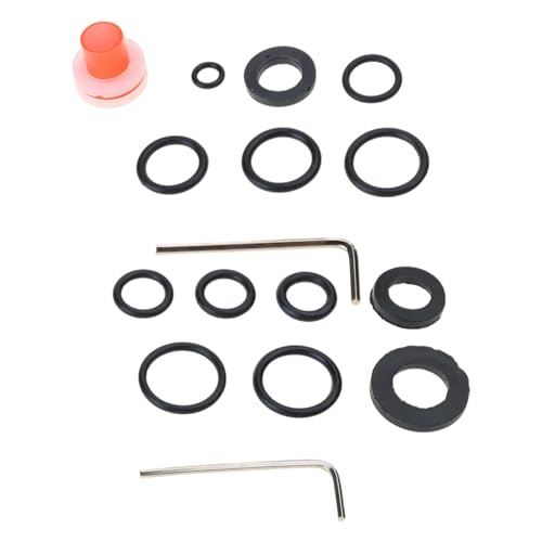 1pcs Flat Ring Seal Washer Assortment Set Multiple Sizes Loosening Prevention Gaskets for Faucet Pipe Water Hose Repair, M