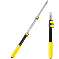 1.4–3 FT Telescoping Pole, Paint Roller Extension Handle with Threaded Metal Tip for Indoor Painting, Dusting and Window Cleaning (Yellow) - size: 3 FT Yellow