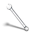 zhax 10mm Metric Combination Wrench, 12 Point Box End, 15 Degree Offset Design, Mirror Polish Finish, Forged CR-V Steel, Hand Tools for Mechanics, Ideal for Auto and Home Repair - size: 10mm