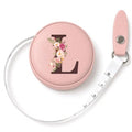Maicican Retractable Tape Measure, Pink Leather Sewing Measuring Tape, L - color: Tape Measure-Pink L