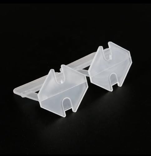 Tile Leveling System Clips- Tile Spacers Clips Tile Tools- Tile Installation Tools for Professional Ceramic Tile and Stone Installation. (4000 Clips 1/8") - size: 4000 Clips 1/8"