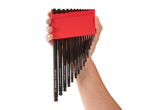 TEKTON Short Arm Ball End Hex L-Key Set, 15-Piece | KLX91213 - size: 15-Piece (1.3-10 mm)