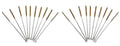 6mm/ 0.25" Diameter Brass Wire Tube Brush Cleaning Tool for Tube Bottle Pipe Welding Slag and Rust Remove Cleaner Tool , 10pcs (Pack of 2) - size: 6mm/0.25" (Pack of 2)