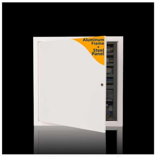Ceiling Access Panel for Drywall 6x6 Wall Hole,Metal Drywall Access Panel | 6x6" Ceiling Wall Access Panel for Plumbing/Drywall/Attic Door,Thicken 1mm Steel&Aluminum Frame,Outer Size 7.5"x7.5" - size: 6"Wx6"H