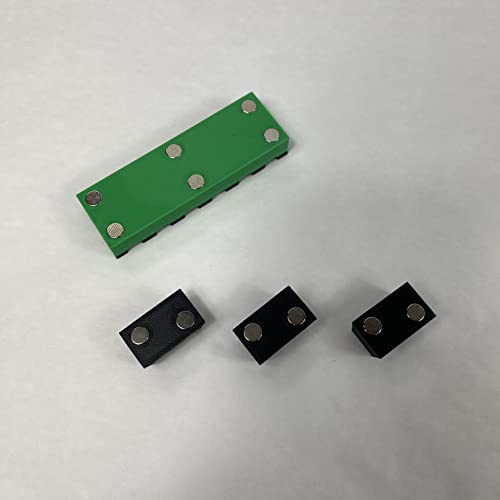 MagAttach Socket Extension Organizers (1/4", Green/Black) - color: Green/Black, size: 1/4"