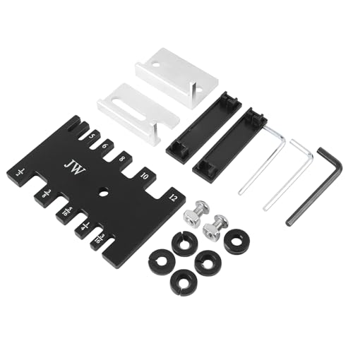 Precision Miter Gauge for Maximum Stock Support and Repetitive Cut Flip Stop - color: Miter Gauge - Sliver