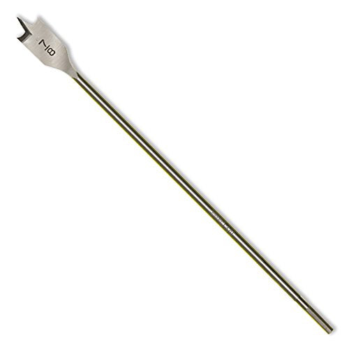 IVY Classic 10748 7/8 x 16-Inch Swift Bore® Wood Spade Bit, High-Carbon Steel, 1/Card - size: 7/8 x 16"