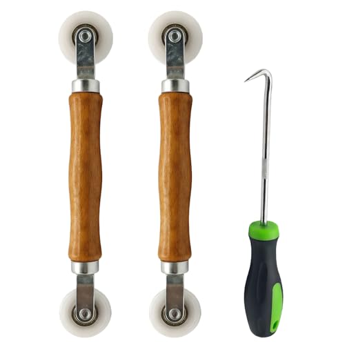 Screen Roller Tool Screen Repair Spline Roller for Easy Window/Door Screen Repair & Replacement (3 Pack) - size: 3 Pack