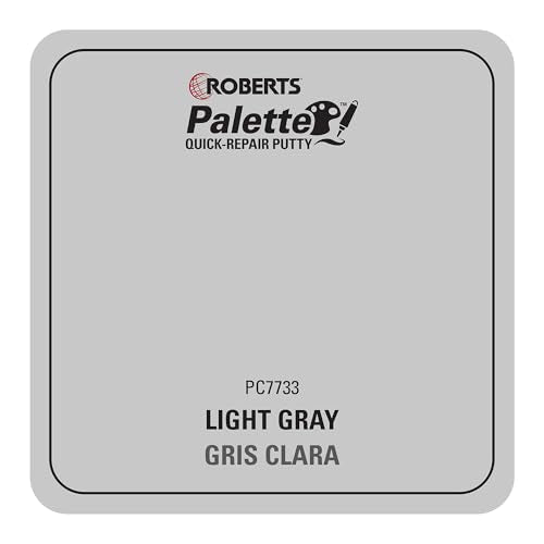 ROBERTS Palette Quick-Repair Putty for Wood, Laminate & Vinyl - Light Gray - color: light gray