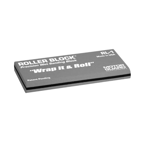 Motor Guard - Roller-Block Precision Wet Sanding Block (RL-1), One Size - style: Roller Block