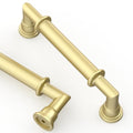 Asidrama 10 Pack 3.75 Inch(96mm) Brushed Gold Kitchen Cabinet Handles, Cabinet Pulls Kitchen Cabinet Hardware for Cupboard Drawer Pulls 2281 - color: Brushed Gold, size: 3.75" Hole Center