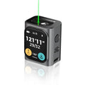 HOZO M-Cube Green-Beam Laser Measuring Tool, 164ft/50m, ±1/16 inch Accuracy, Small Size, High-Visibility Real Green Beam for Outdoor, Area/Volume/Pythagorean, LCD Display, Bluetooth App, Rechargeable - style: 00 Green Laser Measure