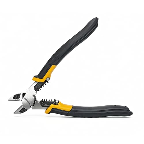 8 Inch 3-in-1 Wire Cutters, Heavy Duty Diagonal Cutting Pliers