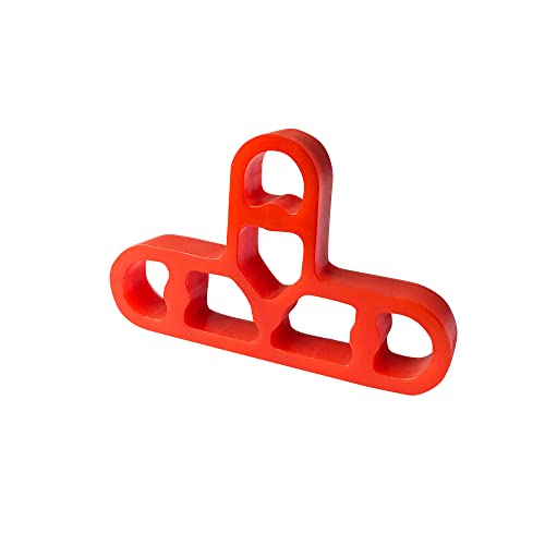 JINYO 3/8 inch 100pcs 10mm Bricklaying Spacer Tile Spacer Red Color Tile Leveling Clips Masonry Paving Spacer Mortar Brick Jointing Spacer Window Spacer Bathroom Spacer - color: Red
