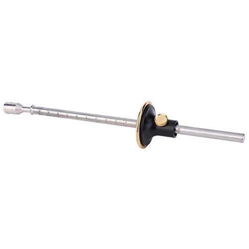 LiebeWH Wheel Marking Wood Carpenter Scriber, Marking Tool Wheel Woodworking Scriber Ruler EuropeanStyle Hand Measuring Tool (Single axis) - size: single axis