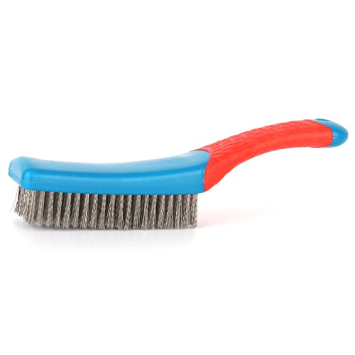 Wire Brushes for Rust Removal, Steel Wire Metal Brush for Cleaning Concrete