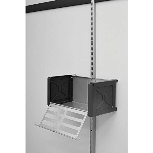 Rubbermaid FastTrack Rail Access Bin Garage Organization Bin for Sports Equipment/Gardening Supplies/Shed/Home/Garage/Item Storage - style: Storage Bin