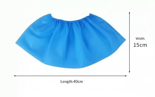 Disposable Booties & Shoe Covers 100 Pairs / 200pcs Size Fits Most Shoes