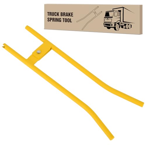 GOOACC Truck Brake Spring Tool LT890 Anchor Pin Spings Installer for Semi - color: Truck Brake Spring Tool Yellow