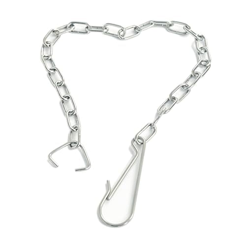 4 Pack Toilet Flapper Chain Replacement Kit
