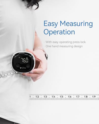 Body Measuring Tape, Bluetooth Digital Tape Measure with LED, USB-C