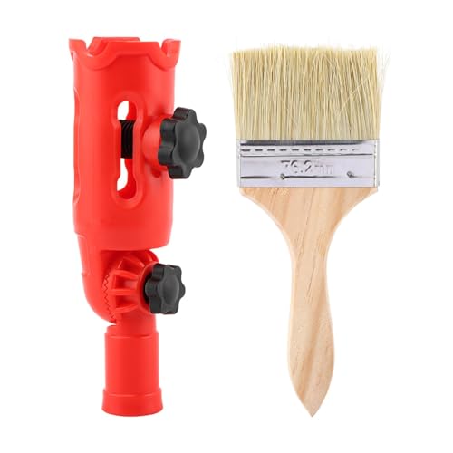 Multi-Angle Paint Brush Extender, High Ceiling Extension Pole Attachments