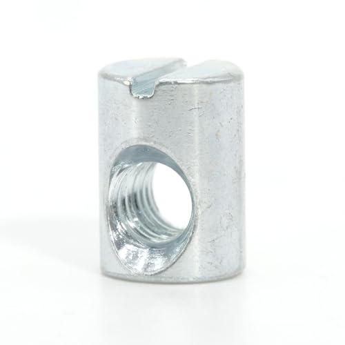 ReplacementScrews Cross Dowel Barrel Nuts Compatible with IKEA Part 100514 (SUNDVIK, MYDAL, HASSELVIKA) (Pack of 8)