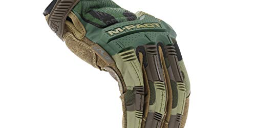 Mechanix Wear - M-Pact Woodland Camo Tactical Gloves (X-Large, Camouflage) - color: Camouflage - Woodland Camo, size: X-Large