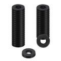uxcell 36Pcs Rubber Washers, 1/4 OD x 1/8 ID x 0.05" Thickness Flat Washers for Bolts Spacers, Shower Head, Plumbing, Hose Connecting - size: 1/4 OD x 1/8 ID x 0.05"