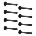 Industrial Pipe Shelf Brackets for 8 Inches Board, Heavy Duty Wall Mounted Metal Shelving Brackets for DIY Floating Shelves (8 Pack) - size: 8 Inch 8 Pack