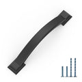 10 Pack 3.75 inch Cabinet Pulls Matte Black Cabinet Handles Drawer Pulls for Kitchen Cabinet Cupboard - color: Matte Black, size: 3.75 inch（96mm）, style: 10 Pack