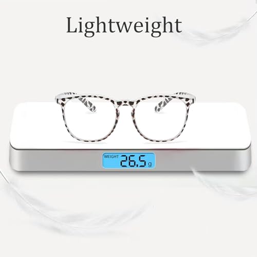 Safety Glasses for Men Women, Anti Fog Safety Goggles Comfortable Blue Light Blocking UV Protective Adult Nurse - color: Square Leopard 2pack