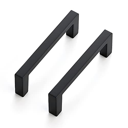 Ravinte Matte Black Cabinet Pulls Slim Cabinet Handles, 3 Inch CC, 30 Pack - size: 3" hole center