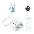 TROND 360 Rotating Plug Power Strip - Extension Cord with Multiple Outlets - size: 3 FT