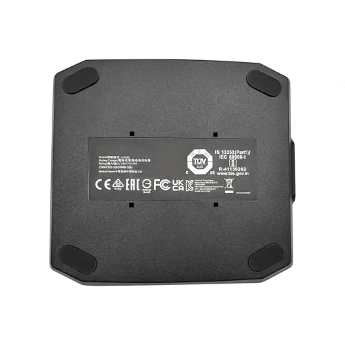 Dual Battery Charger Compatible with Trimble TSC7 Battery, External Battery Charger Replacement for Trimble Ranger 7, 121343 121300 121348-01, Universal 100-240V AC Fast Charging Station