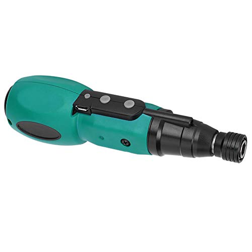 Raguso USB Mini Handheld Magnetic Electric Screwdriver Drill Kit Cordless Electric Screwdriver DIY Power Tool for Furniture Assembly for Electronics