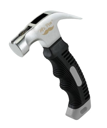 Mr. Pen- Claw Hammer, 8oz, Gray, Magnetic - color: Gray
