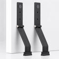 2 Pcs Metal Kickdown Door Stopper for Bottom of Door - style: 2 Pack