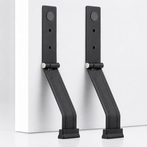 2 Pcs Metal Kickdown Door Stopper for Bottom of Door - style: 2 Pack