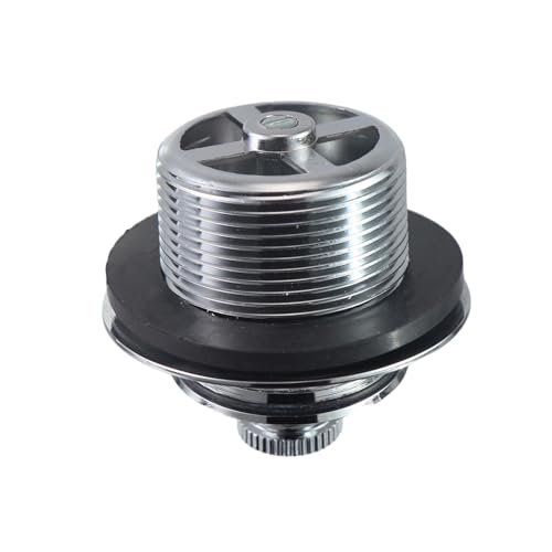 1.5 Inch Tub Drain Extractor Tool 05255 with Lift-n-Turn Drain Stopper - color: Silver, size: Tub Drain Kit