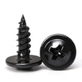 Black Wood Screws, #8×1/2 inch 400Pcs Black Truss Head Wood Cabinet Screws - color: Black, size: #8×1/2"