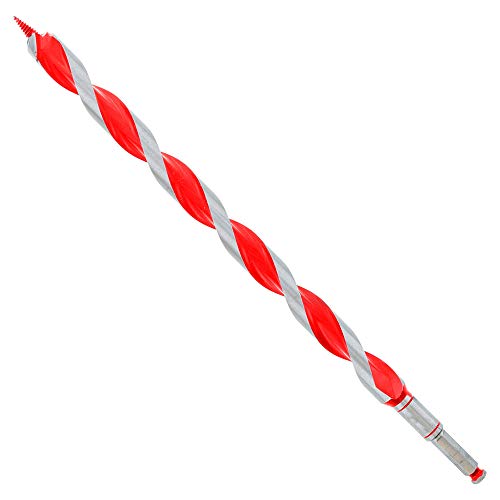 Diablo Auger Bit for Wood & Nail-Embedded Wood - 1" Dia, 17-1/2" Length - size: 1" Diameter, style: 17-1/2" Length